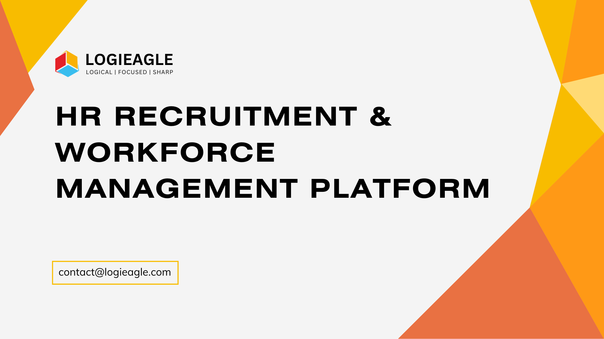 HR Recruitment & Workforce Management Platform