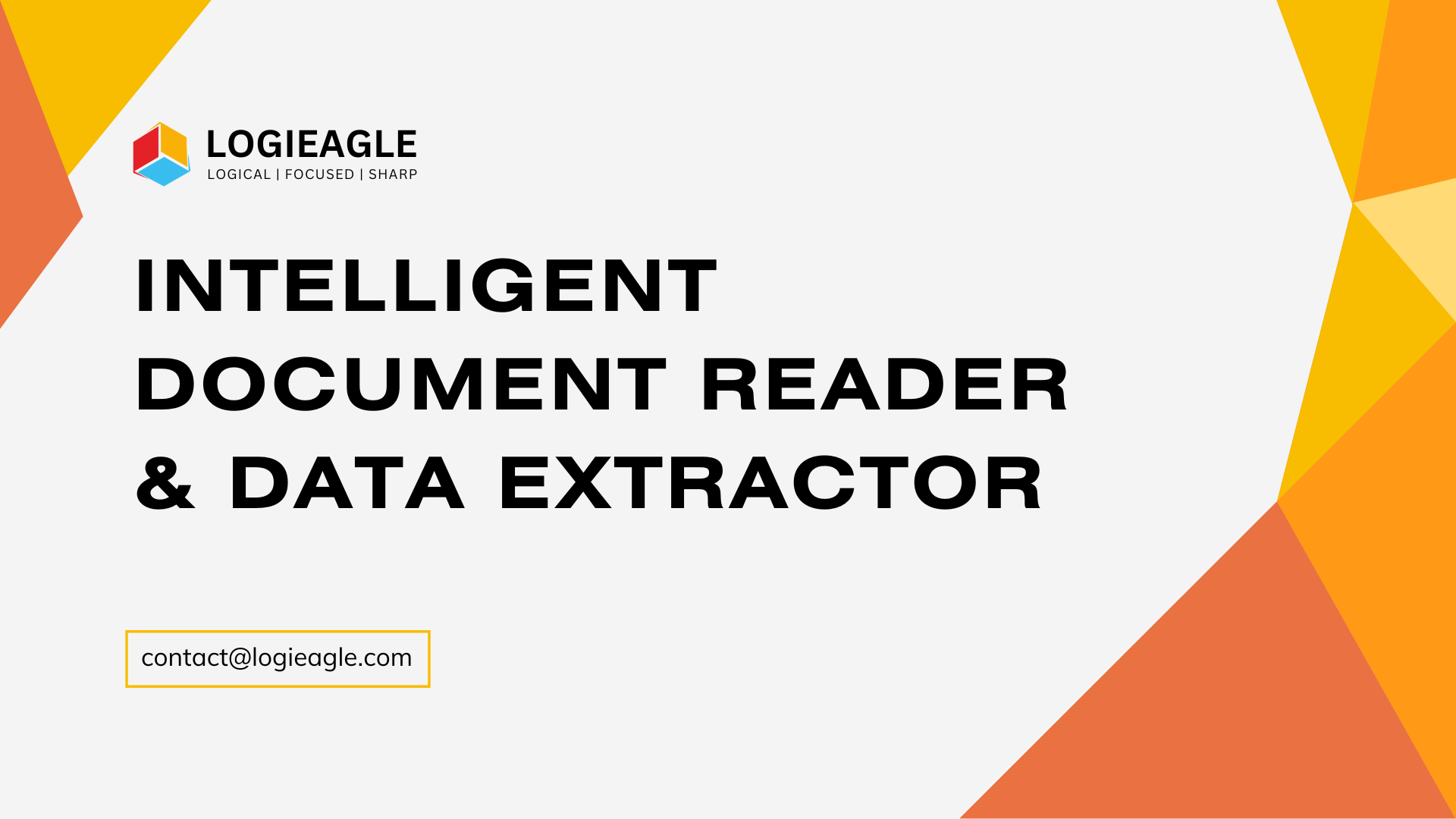 Intelligent Document Reader & Data Extractor
