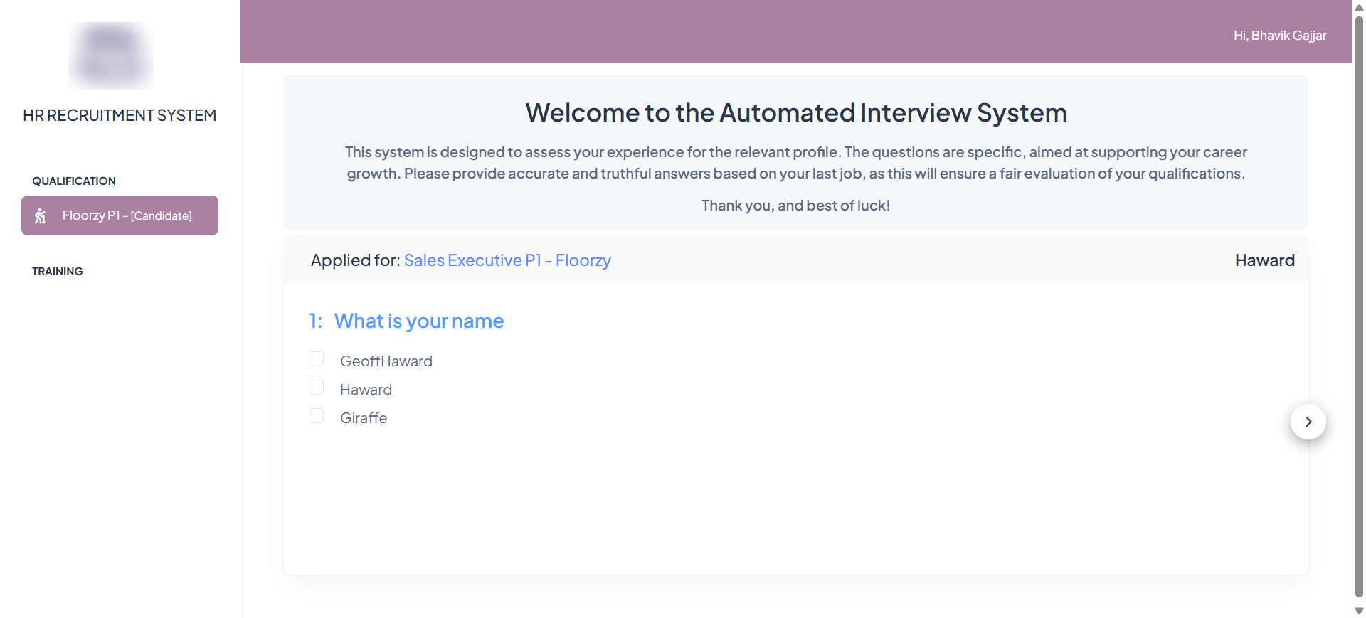Project Screenshot